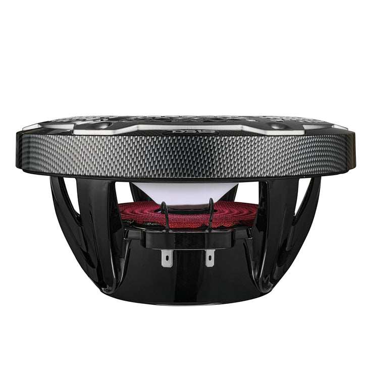 Load image into Gallery viewer, NXL 8&quot; 2-Way Coaxial Marine Speaker With LED RGB Lights 125 Watts Rms 4-Ohm - Black Carbon Fiber - Skoutley Outdoors LLC
