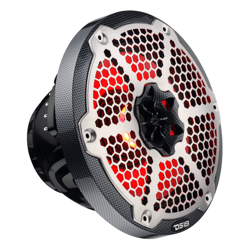 Load image into Gallery viewer, 8” Marine 2-Way Hybrid Speaker with RGB LED, Compression Driver and Neodymium Magnet | 350W RMS 4-Ohm
