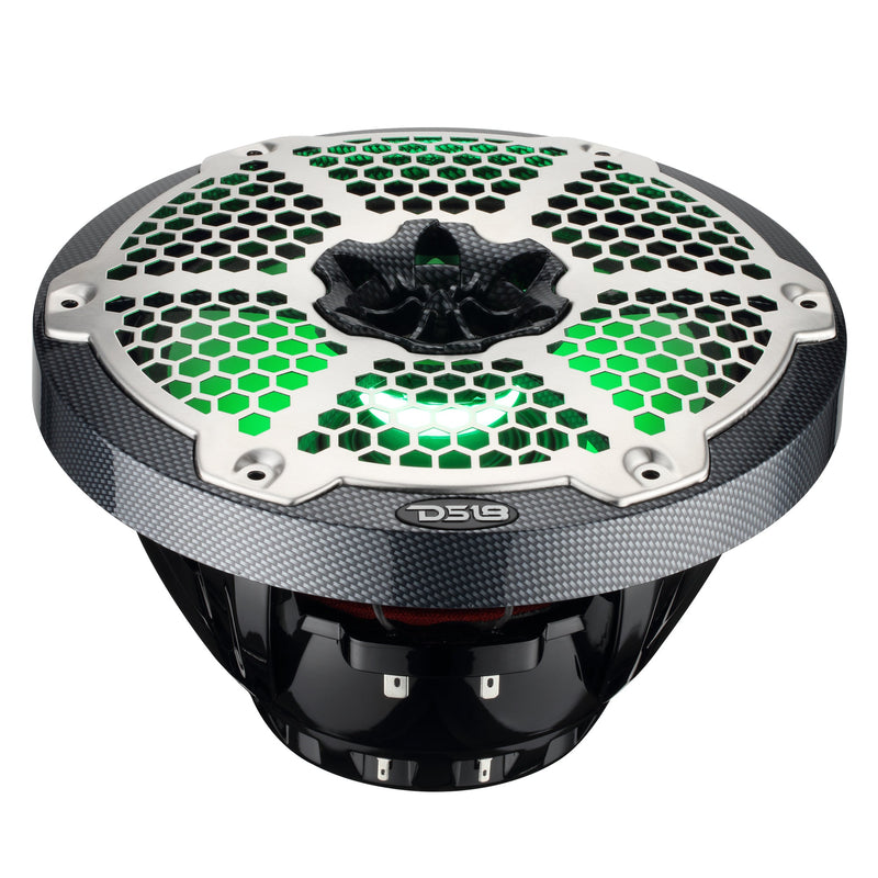Load image into Gallery viewer, 8” Marine 2-Way Hybrid Speaker with RGB LED, Compression Driver and Neodymium Magnet | 350W RMS 4-Ohm
