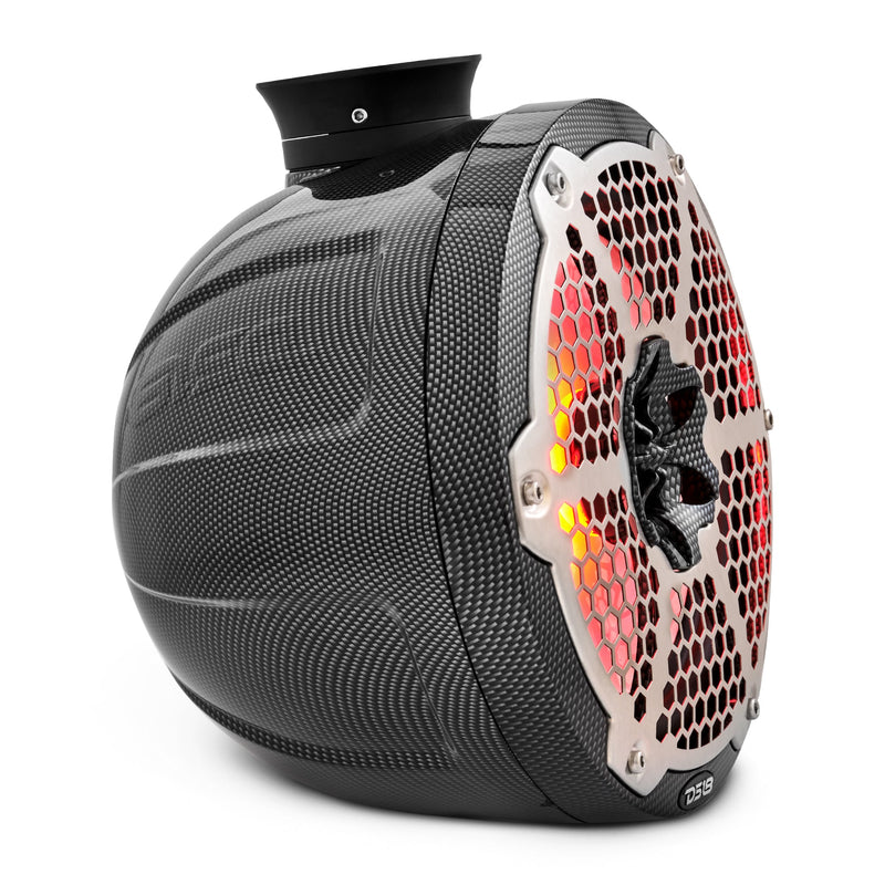 Load image into Gallery viewer, NXL 8" Pod 375W Speaker with Integrated RGB LED Lights (Pair) - Perfect for Jet Skis
