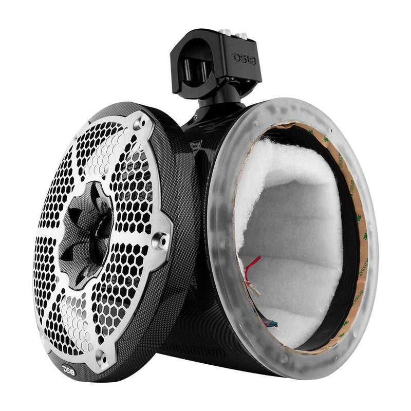 Load image into Gallery viewer, NXL 10&quot; Marine and Powersports Empty Tower LED RGB Lights -Black Carbon Fiber - Skoutley Outdoors LLC
