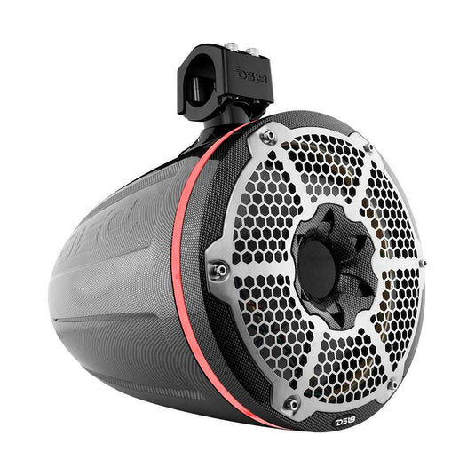 NXL 10" Marine and Powersports Empty Tower LED RGB Lights -Black Carbon Fiber - Skoutley Outdoors LLC