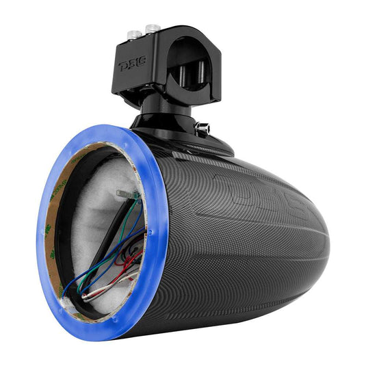 NXL 6.5" Marine and Powersports Empty Tower LED RGB Lights -Black Carbon Fiber - Skoutley Outdoors LLC