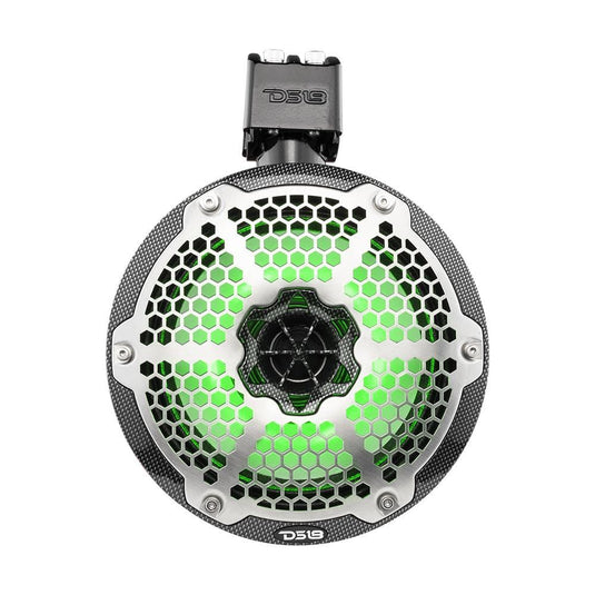 Jeep Gladiator JT Mounting Bar + 4x 8” Marine Tower Speakers with RGB LED Lights