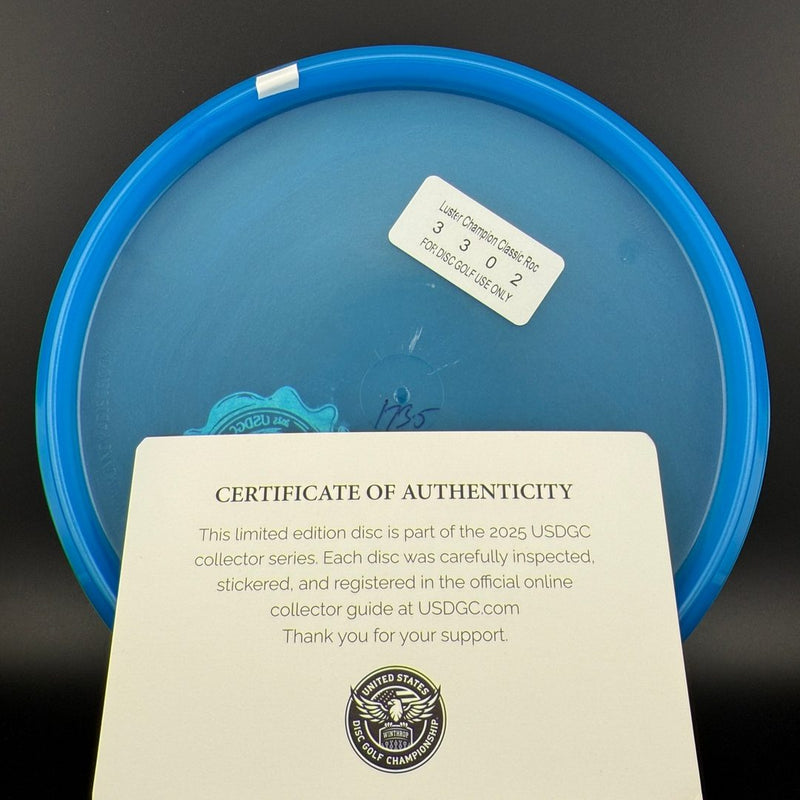 Load image into Gallery viewer, Luster Champion Classic Roc - USDGC Wax Seal - Small Batch 1/75
