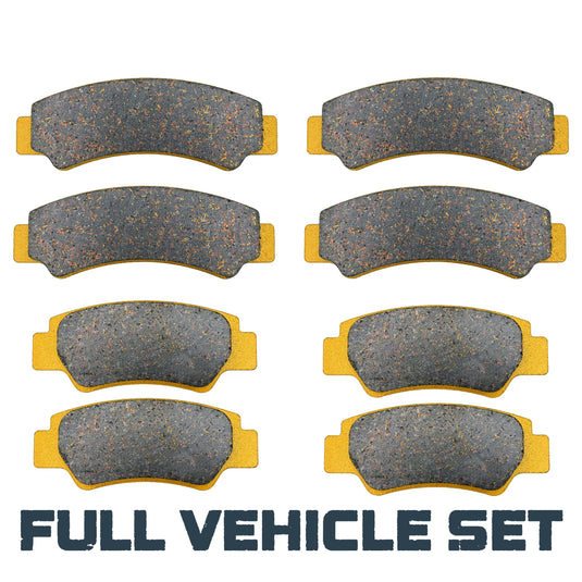 CFMoto ZFORCE 500/800/950/1000 2018-2026 Ceramic Brake Pad Set