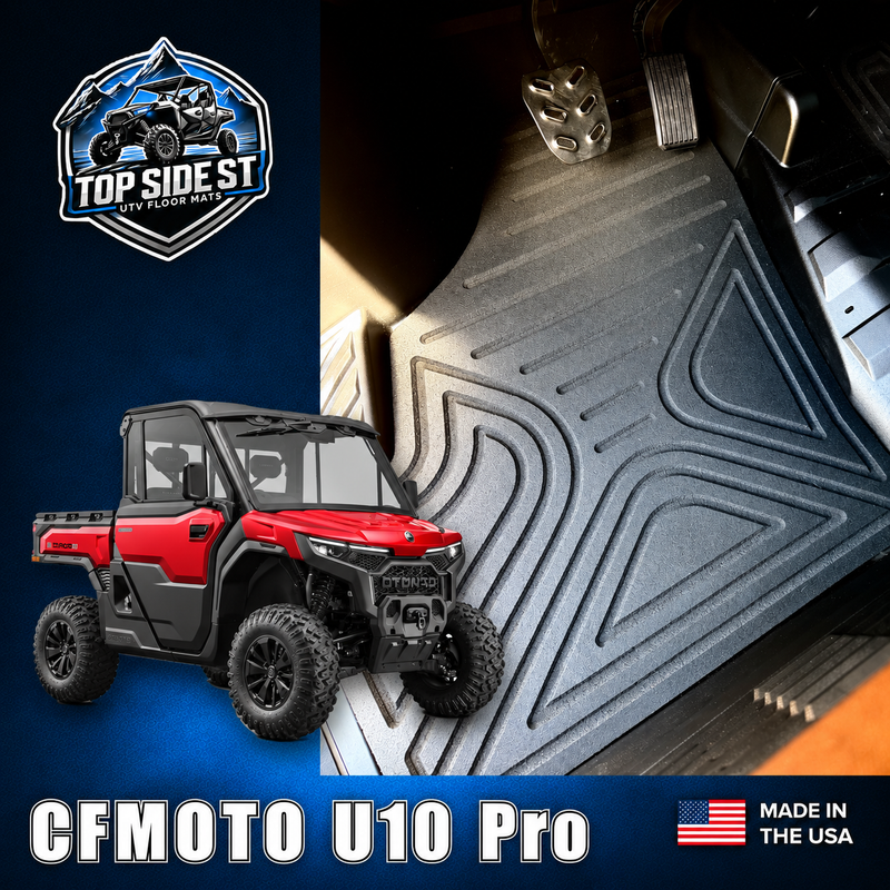 Load image into Gallery viewer, CFMOTO U10 PRO &amp; XL Highland HD 9mm Rubber Mats (2025 - current)
