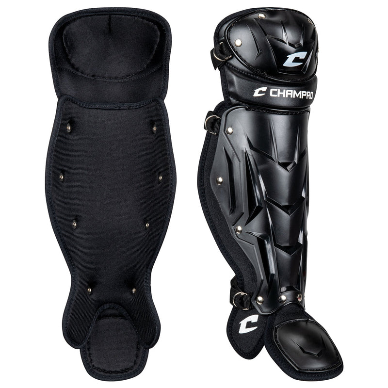 Load image into Gallery viewer, Adult Optimus MVP Single Knee Leg Guard - Black
