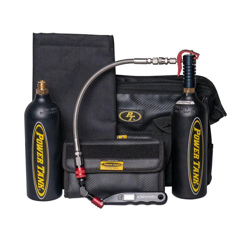 Load image into Gallery viewer, Crossover Tire Air-Up and Repair Kit with Mini Power Tank CO2 Air Source

