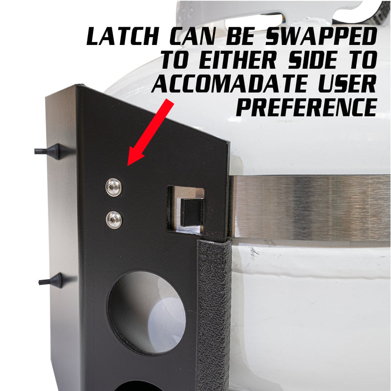 Load image into Gallery viewer, Tor LOCKER Bracket for 11 lb Squatty Propane Tank &amp; 11 lb Viking Composite Tank
