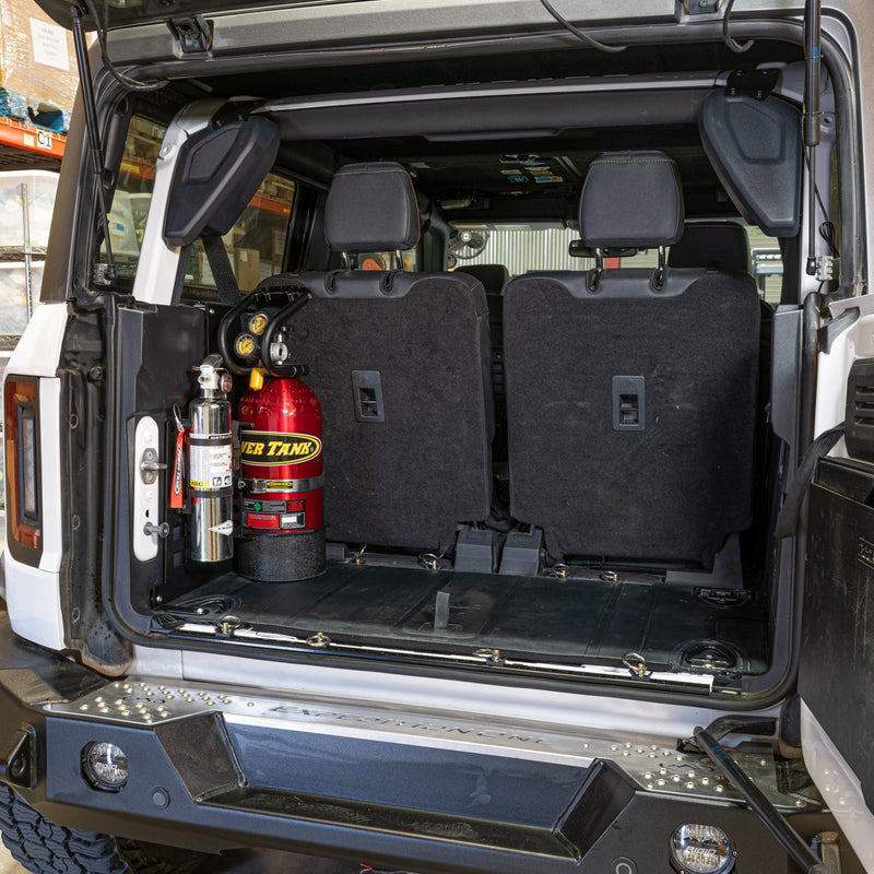 Load image into Gallery viewer, 2 Door Bronco Plate - Power Tank or Propane Tank mount (6th Gen 2021+)
