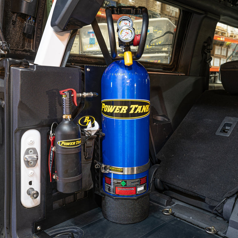 Load image into Gallery viewer, 2 Door Bronco Plate - Power Tank or Propane Tank mount (6th Gen 2021+)
