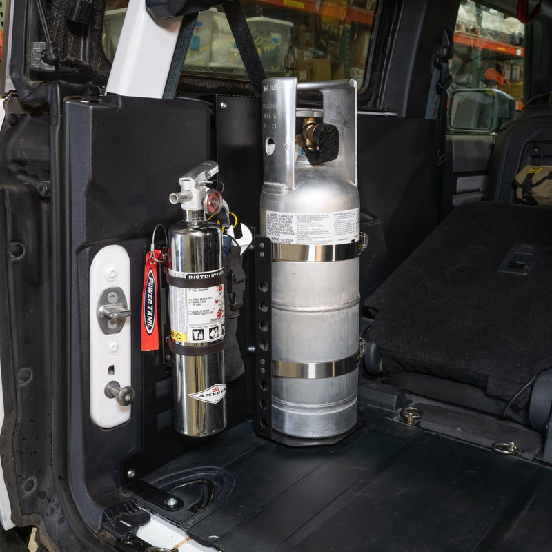 Load image into Gallery viewer, 2 Door Bronco Plate - Power Tank or Propane Tank mount (6th Gen 2021+)
