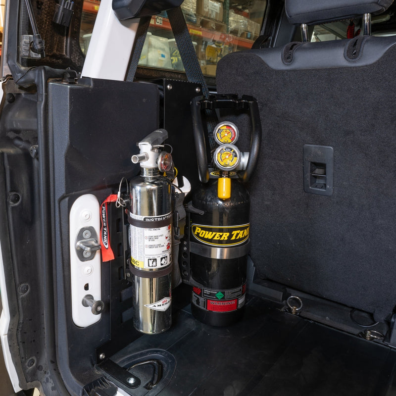 Load image into Gallery viewer, 2 Door Bronco Plate - Power Tank or Propane Tank mount (6th Gen 2021+)
