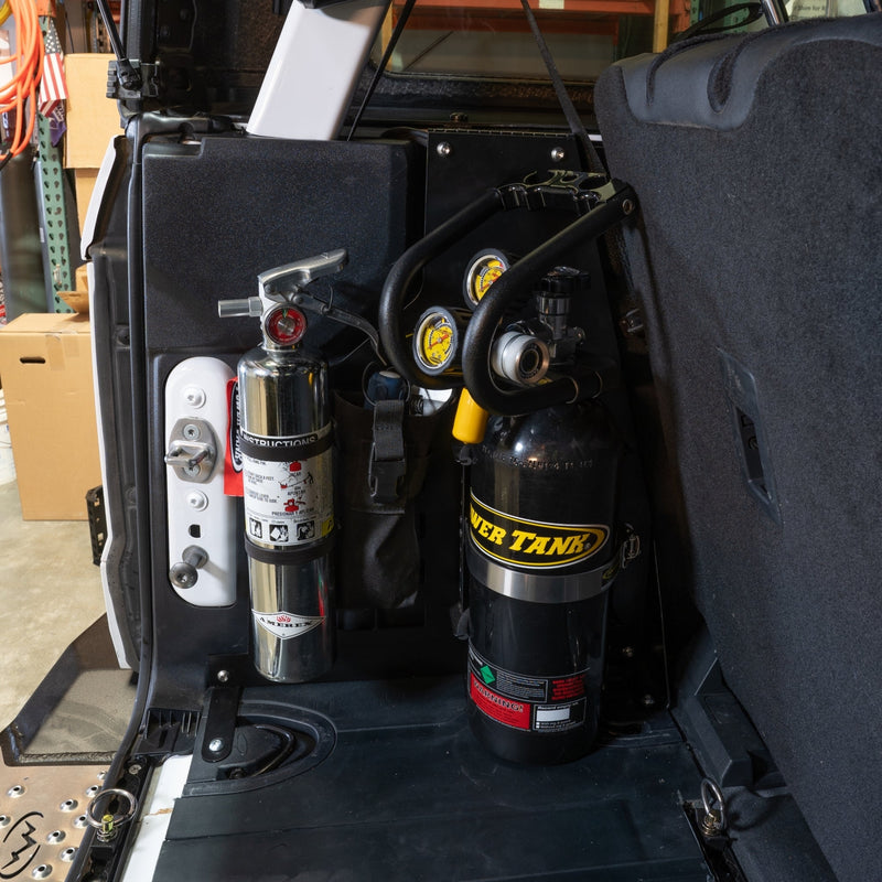 Load image into Gallery viewer, 2 Door Bronco Plate - Power Tank or Propane Tank mount (6th Gen 2021+)
