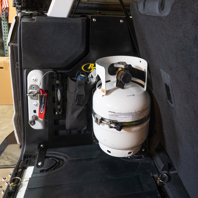 Load image into Gallery viewer, 2 Door Bronco Plate - Power Tank or Propane Tank mount (6th Gen 2021+)
