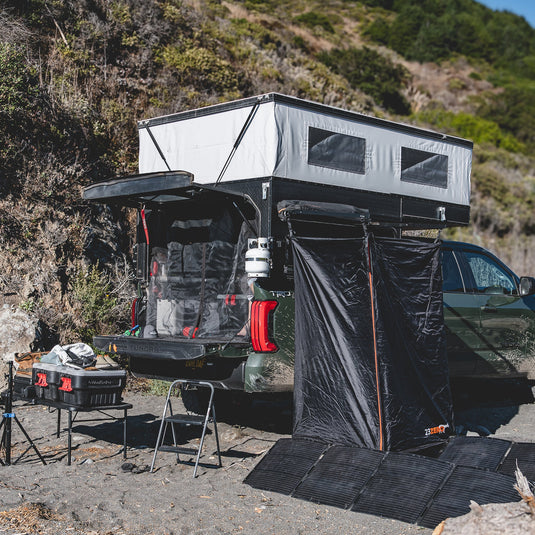 Four Wheel Camper Mount for 5 lb propane tank bracket