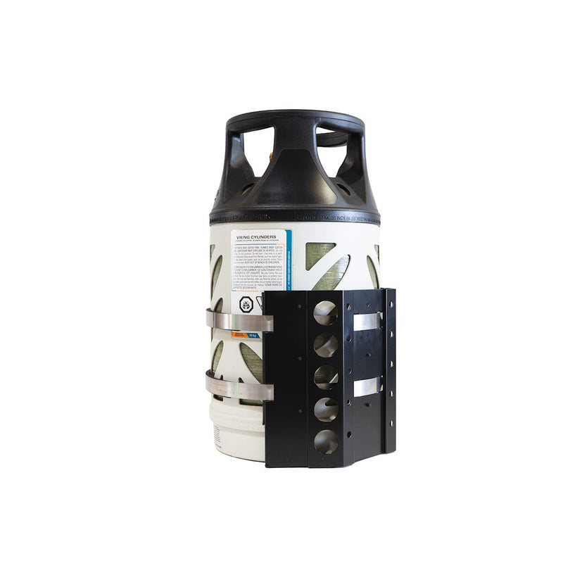 Load image into Gallery viewer, Foraker MARINE Bracket for 17 lb and 22 lb Viking Composite Propane Tank
