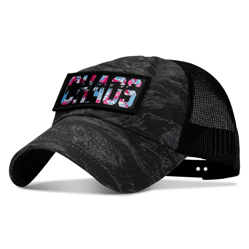 Load image into Gallery viewer, Chaos Hawaiian Patch Tactical Ripstop Mesh Snapback Hat
