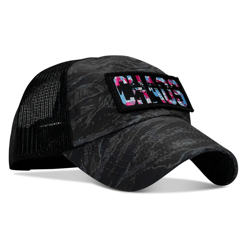 Load image into Gallery viewer, Chaos Hawaiian Patch Tactical Ripstop Mesh Snapback Hat
