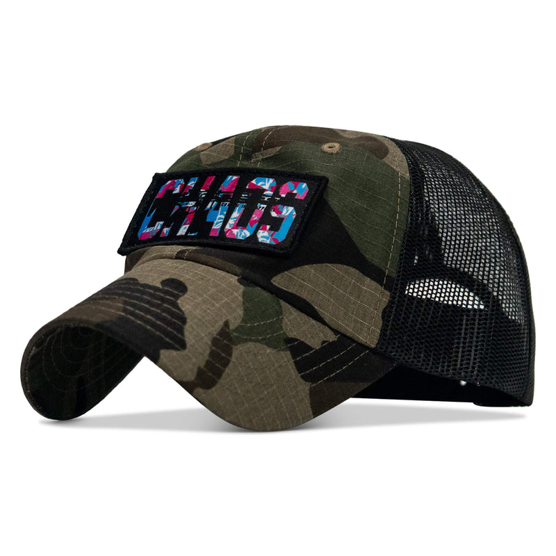 Load image into Gallery viewer, Chaos Hawaiian Patch Tactical Ripstop Mesh Snapback Hat
