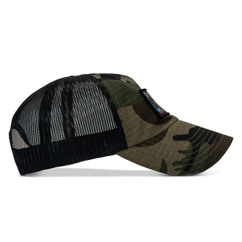 Load image into Gallery viewer, Chaos Hawaiian Patch Tactical Ripstop Mesh Snapback Hat

