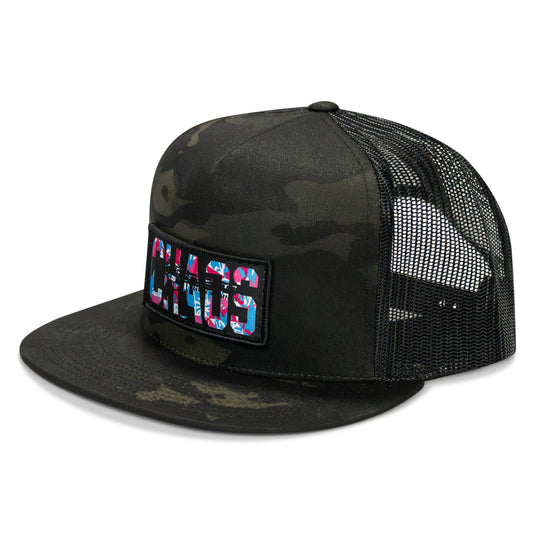 Chaos Hawaiian Flatbill SnapBack Hat