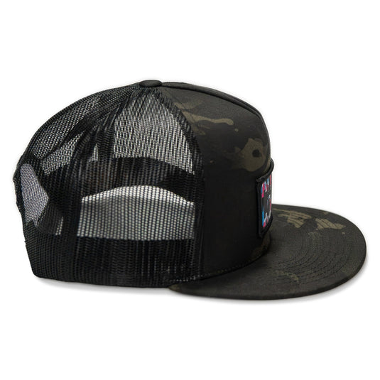 Chaos Hawaiian Flatbill SnapBack Hat