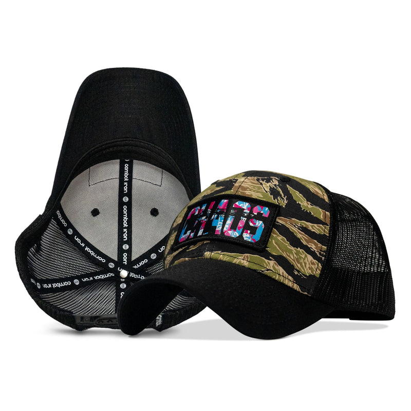 Load image into Gallery viewer, Chaos Hawaiian Patch Original Ripstop Snapback Hat
