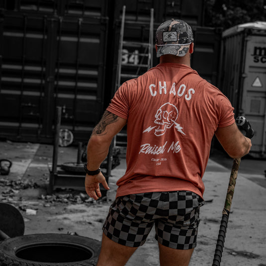 Chaos Raised Me Men's T-Shirt
