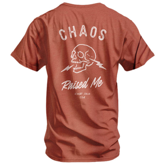 Chaos Raised Me Men's T-Shirt