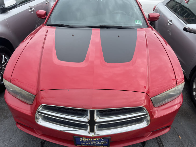 Load image into Gallery viewer, Dual Hood Decals for 2011-2014 Dodge Charger

