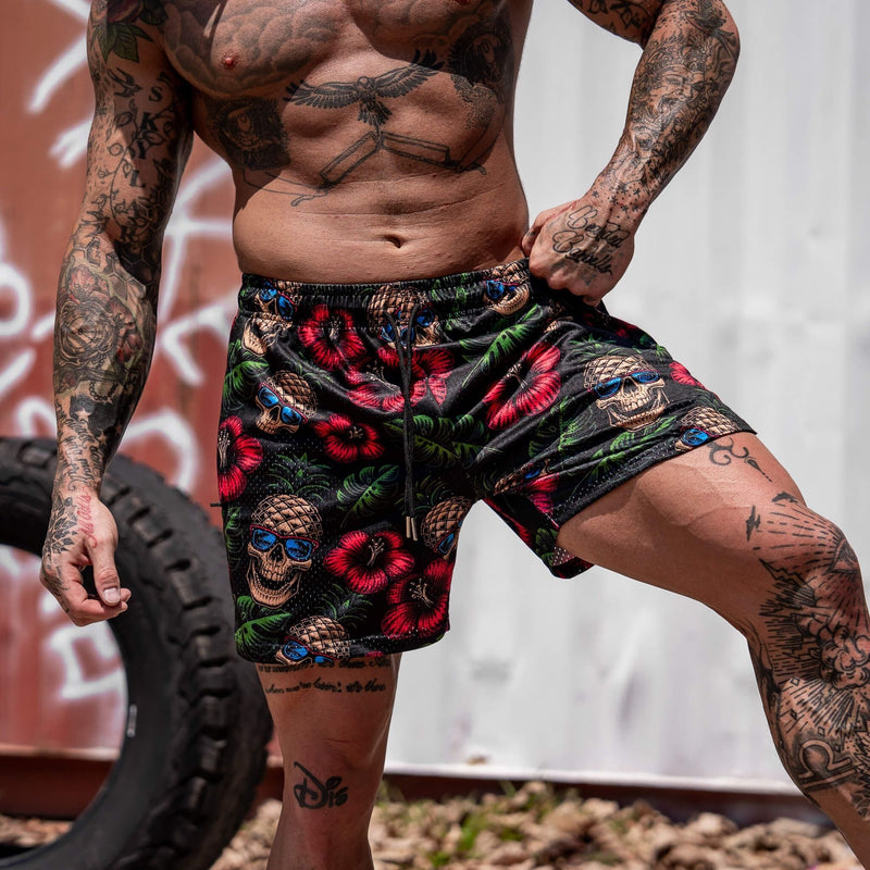 Load image into Gallery viewer, Mid Thigh Mesh Training / Lifestyle Shorts | 5"
