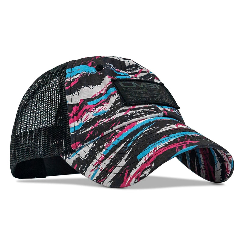 Load image into Gallery viewer, Original Subdued CMBT  Patch Tactical Ripstop Mesh Snapback Hat
