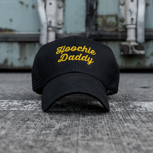 Hoochie Daddy Script Snapback Hat