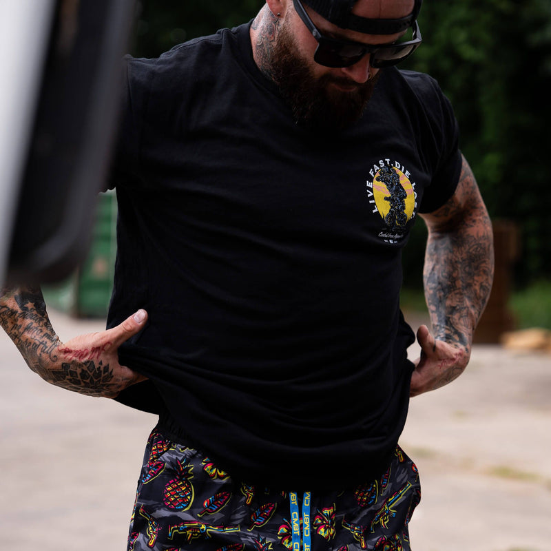 Load image into Gallery viewer, Live Fast. Die Last. Men&#39;s T-Shirt
