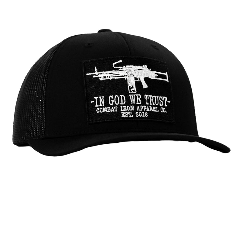 Load image into Gallery viewer, American Way Of Life 5.56 Black Patch Edition Mid-Profile Mesh Snapback
