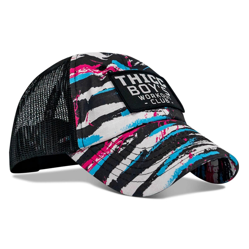 Load image into Gallery viewer, Ripstop Thicc Boys Workout Club Patch Low Profile Ripstop Snapback
