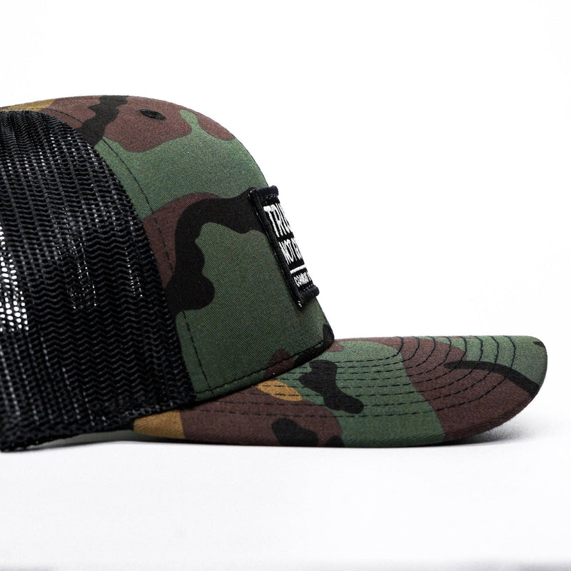 Load image into Gallery viewer, Trust God. Not Government. Mid-Profile Mesh Snapback
