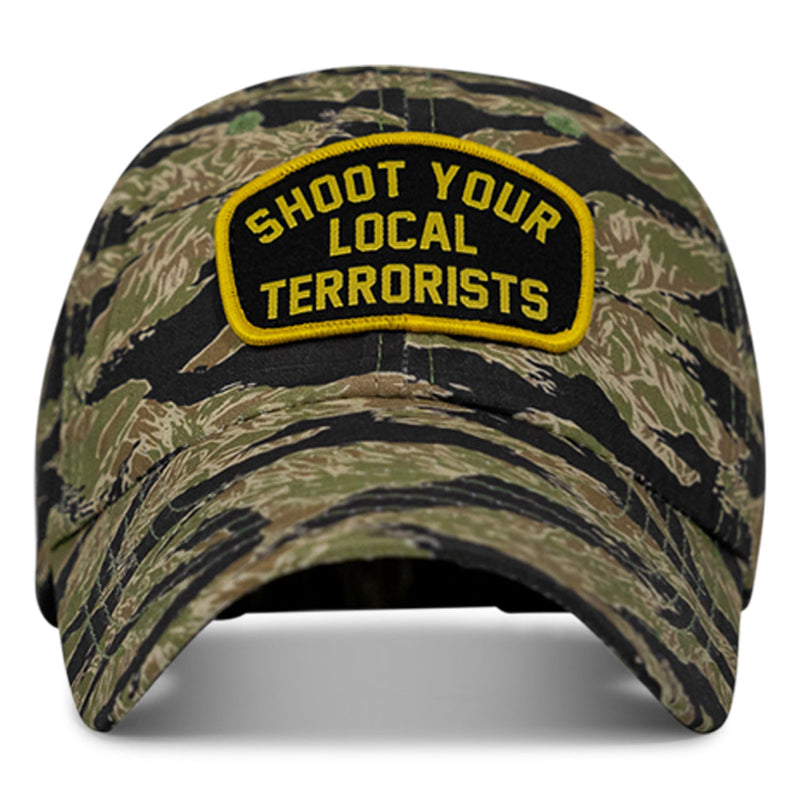 Load image into Gallery viewer, Shoot Your Local Terrorists Patch Ripstop Low Profile Hat
