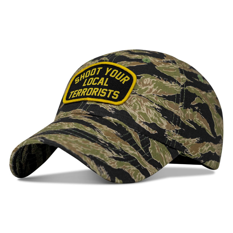 Load image into Gallery viewer, Shoot Your Local Terrorists Patch Ripstop Low Profile Hat
