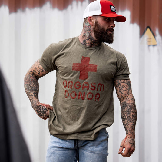 Orgasm Donor Men's T-Shirt
