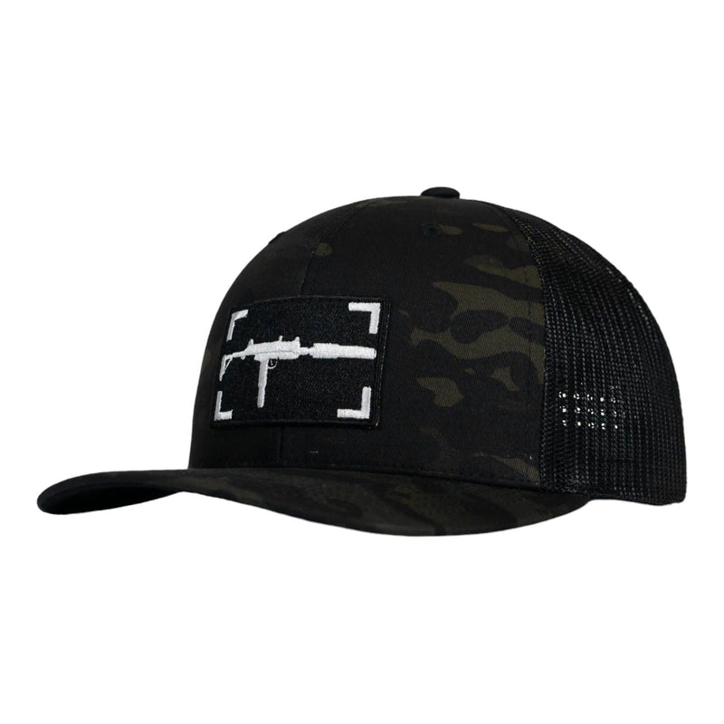Load image into Gallery viewer, UZI PATCH MESH SNAPBACK HAT
