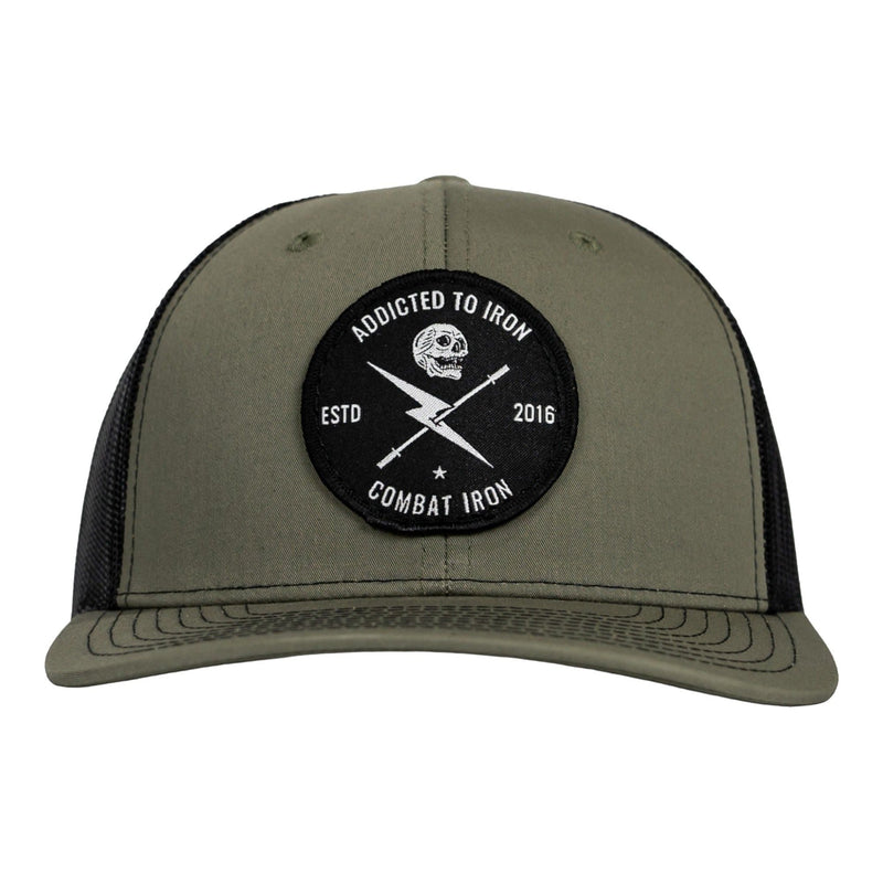 Load image into Gallery viewer, Addicted To Iron Patch Snapback Hat
