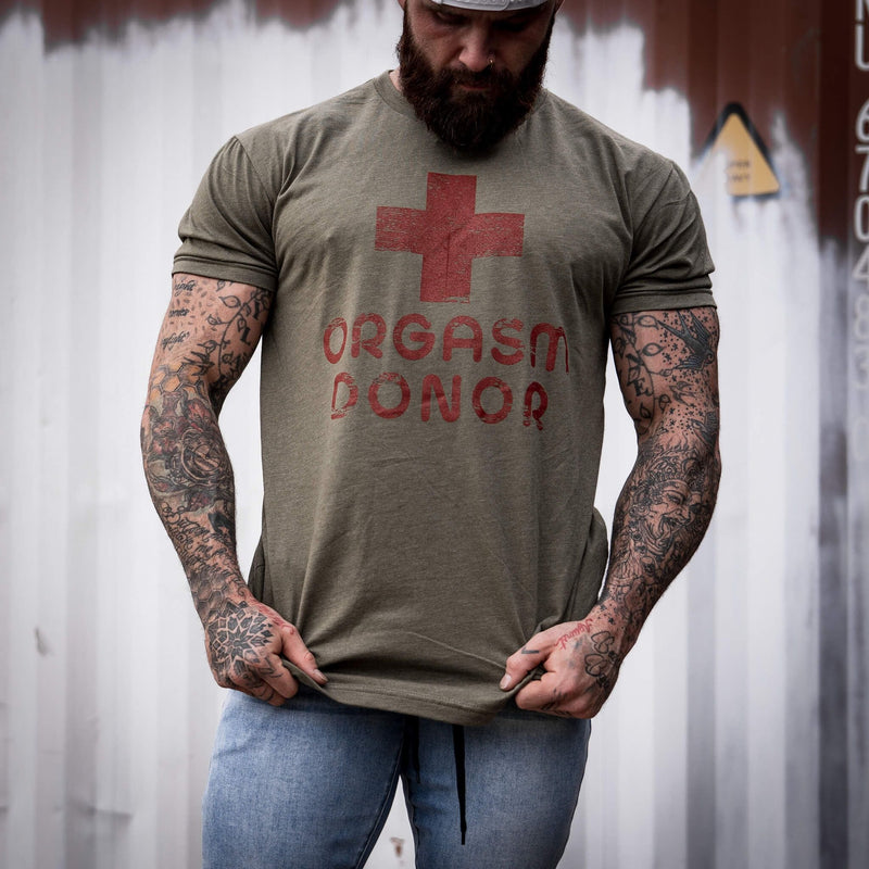 Load image into Gallery viewer, Orgasm Donor Men&#39;s T-Shirt
