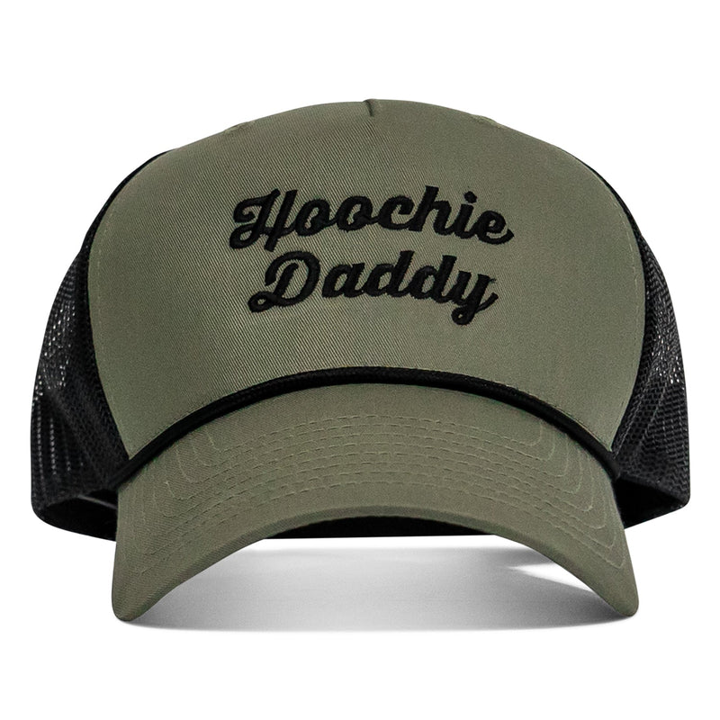 Load image into Gallery viewer, Hoochie Daddy Script Rope Snapback Hat
