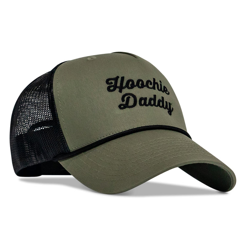 Load image into Gallery viewer, Hoochie Daddy Script Rope Snapback Hat
