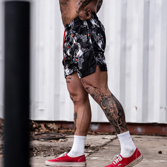 Mid Thigh Mesh Training / Lifestyle Shorts | 5"