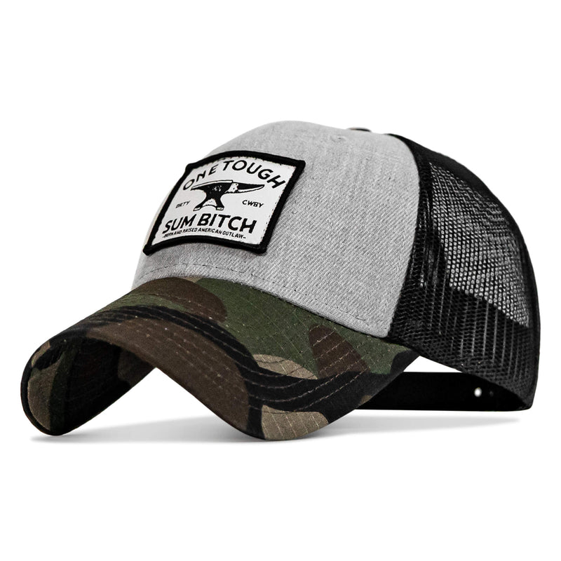 Load image into Gallery viewer, One Tough Sum B Patch Snapback
