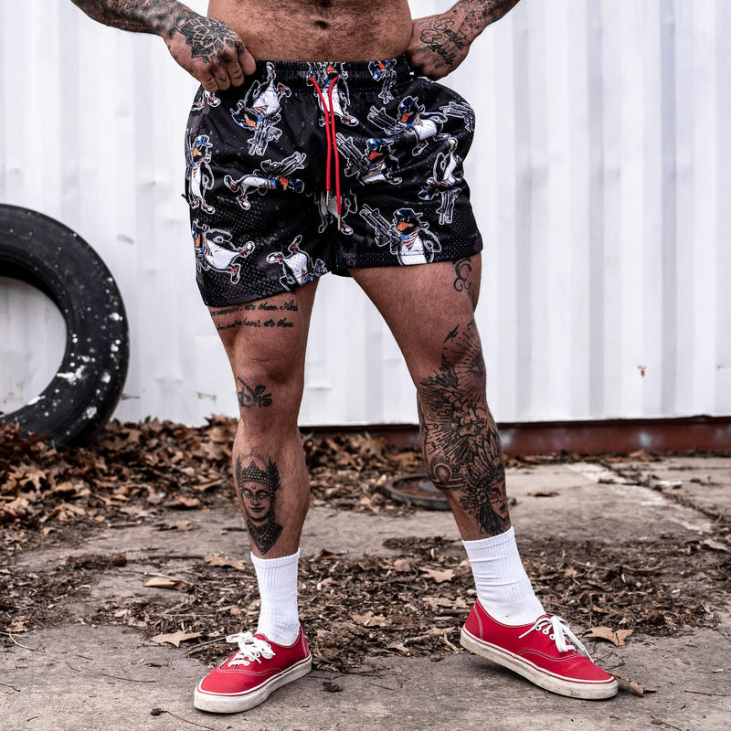 Load image into Gallery viewer, Mid Thigh Mesh Training / Lifestyle Shorts | 5"
